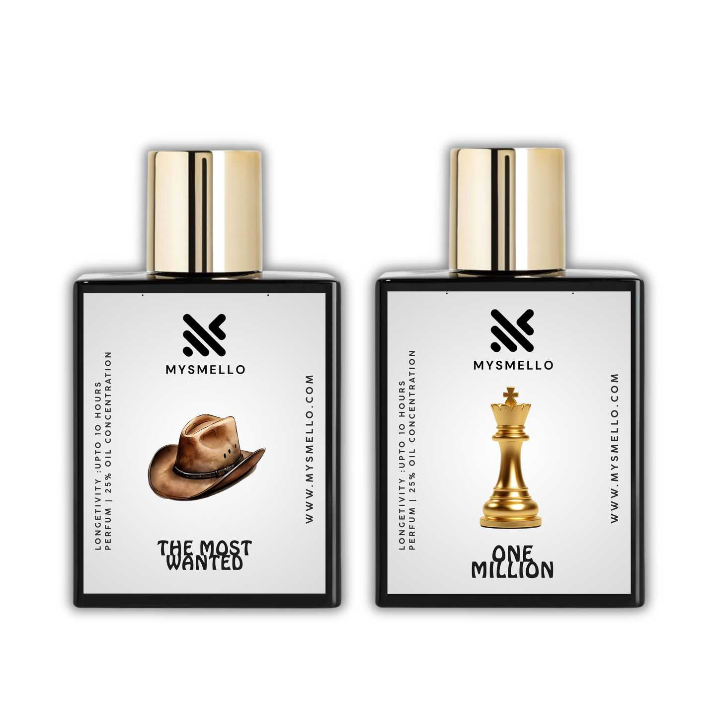 Pack of 2: Azzaro the most wanted, PR one million