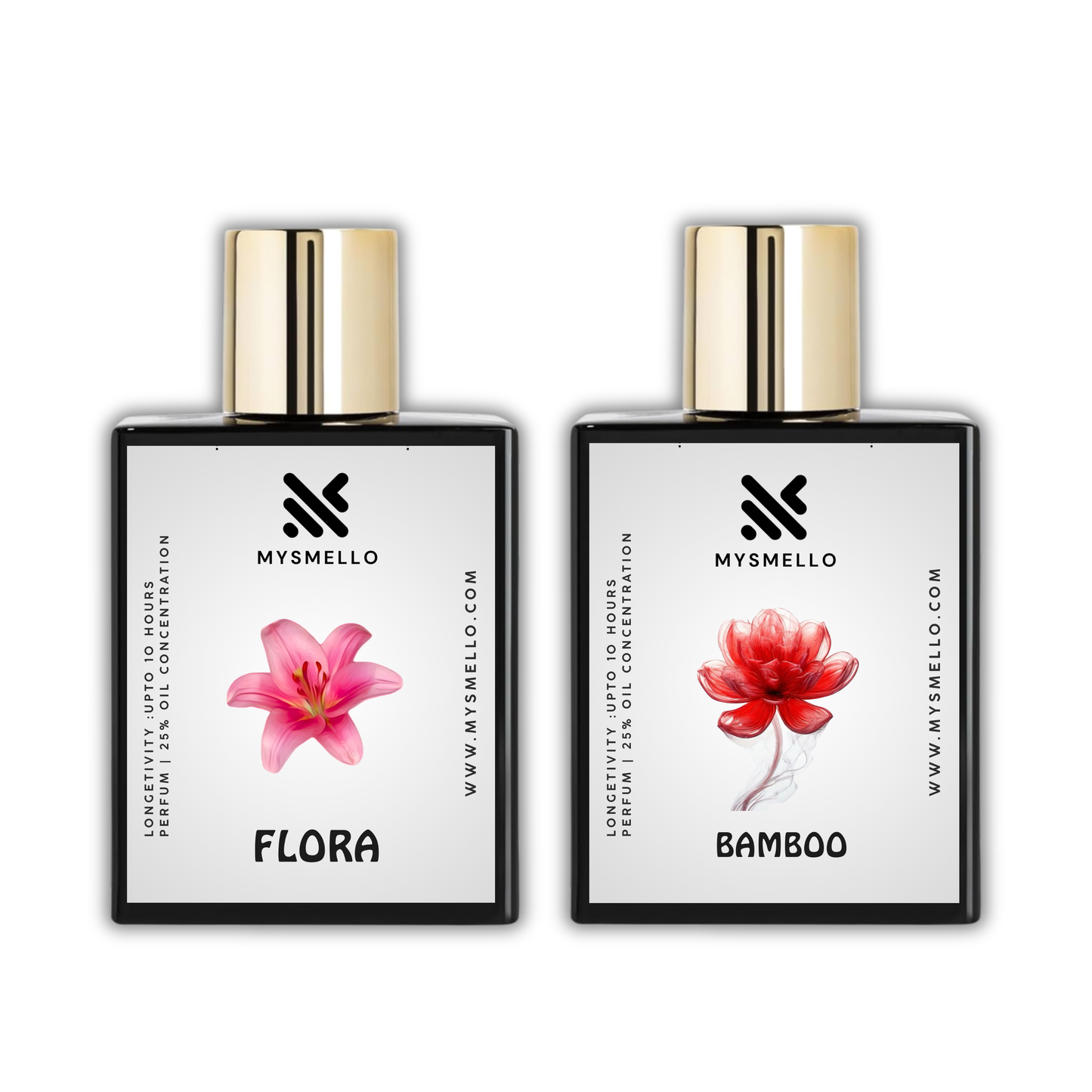 Pack of 2 for women: Mysmello flora, Mysmello Bamboo