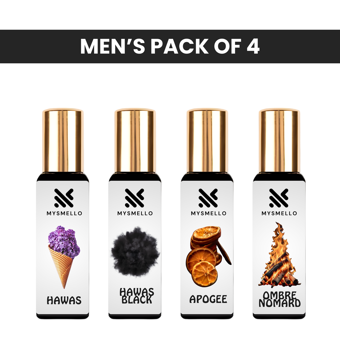 Pack of 4 - Rasasi hawas, Rasasi hawas black, Louis vuitton apogee, Louis vuitton ombre nomade