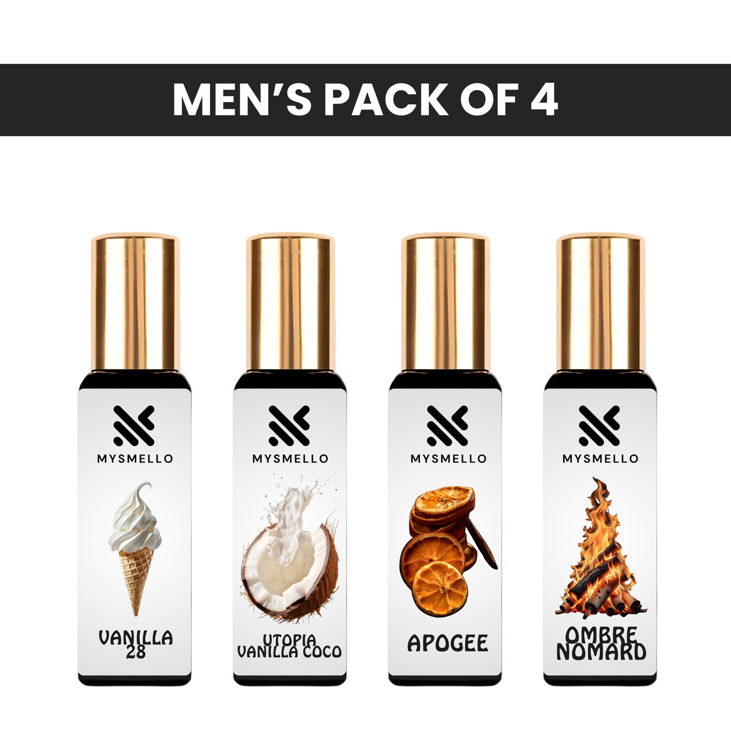 Pack of 4 -kayali vanilla 28, Kayali utopia vanilla coco, Louis vuitton apogee, Louis vuitton ombre nomard