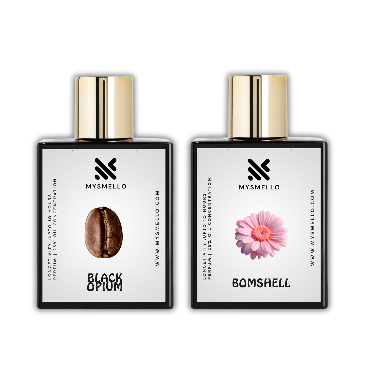 Pack of 2 for women: YSL black opium, Victoria secret bombshell