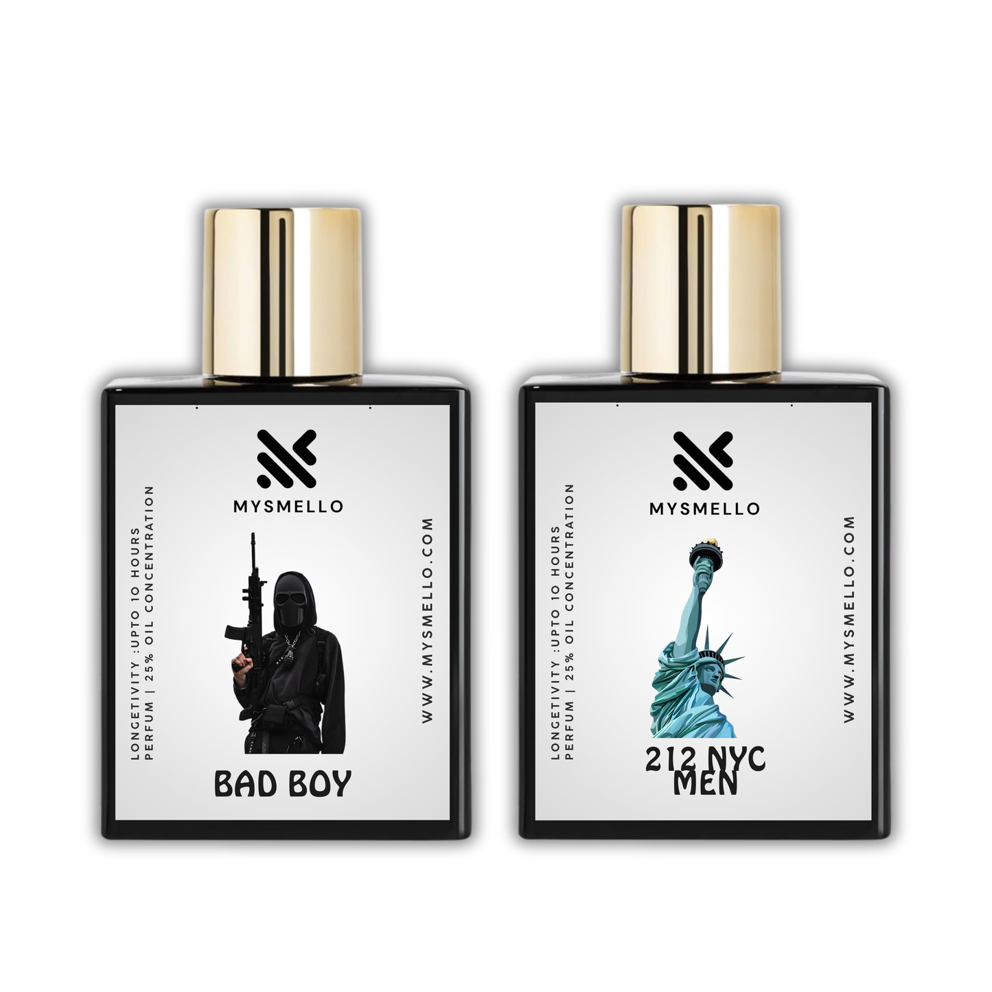 Carolina Herrera pack of 2: Carolina Herrera bad boy, Carolina Herrera 212 nyc men