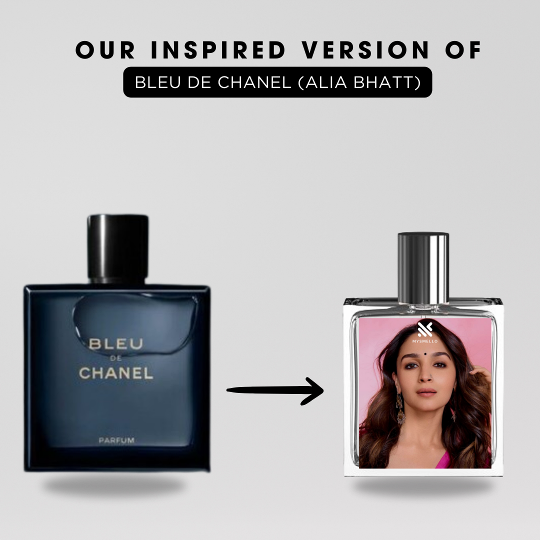 Alia bhatt bleu de channele perfume