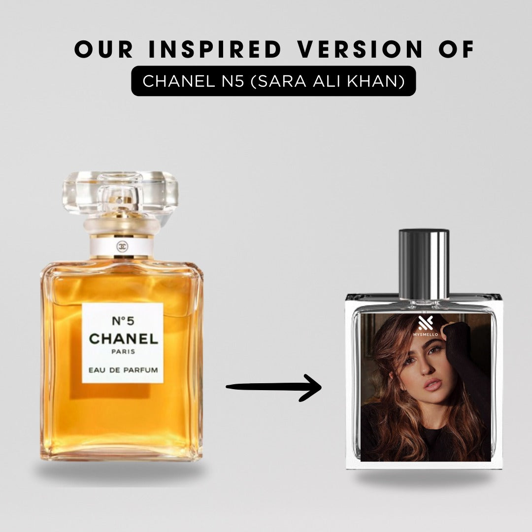 Sara ali khan channele N5 perfume