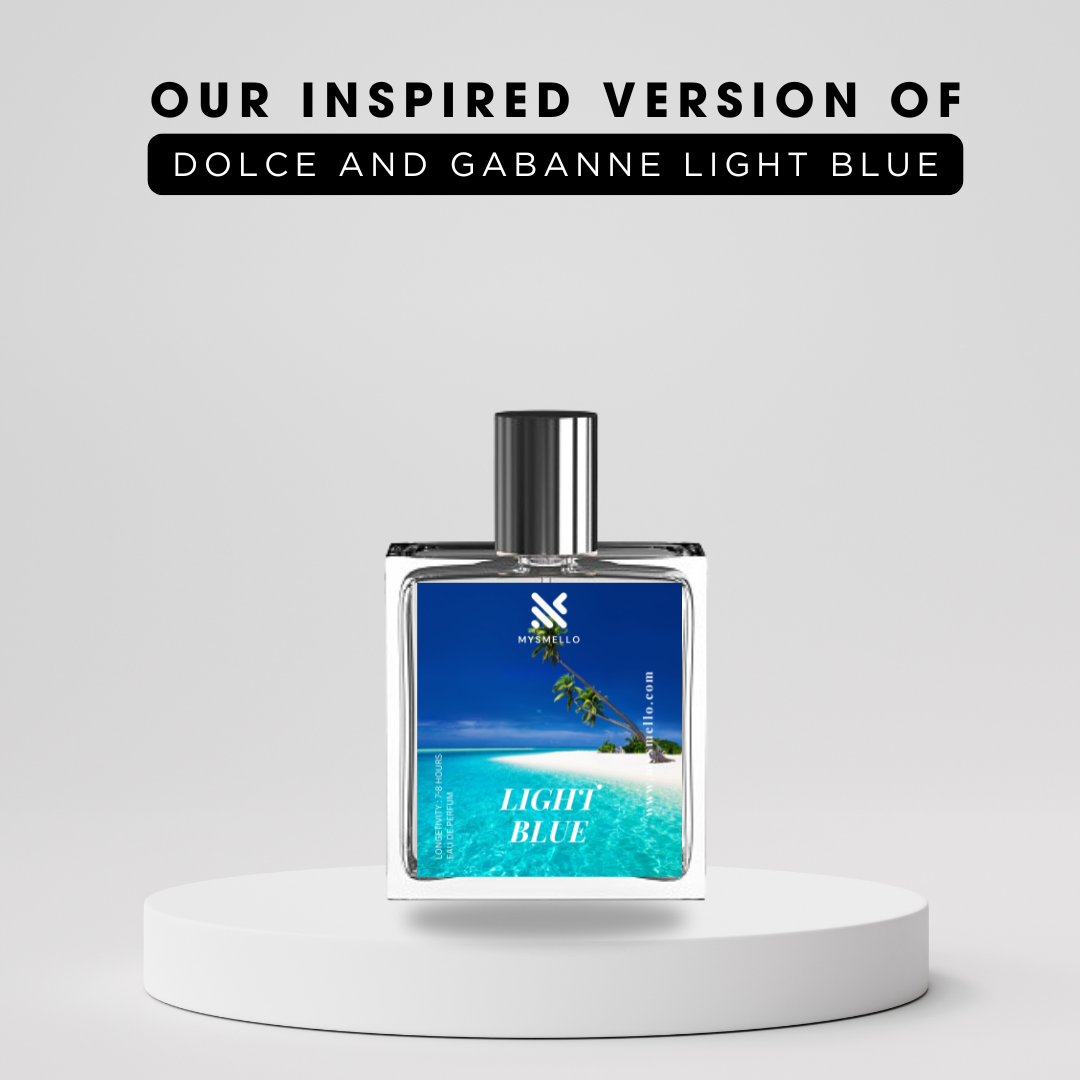 Dolce gabana light blue perfume for men