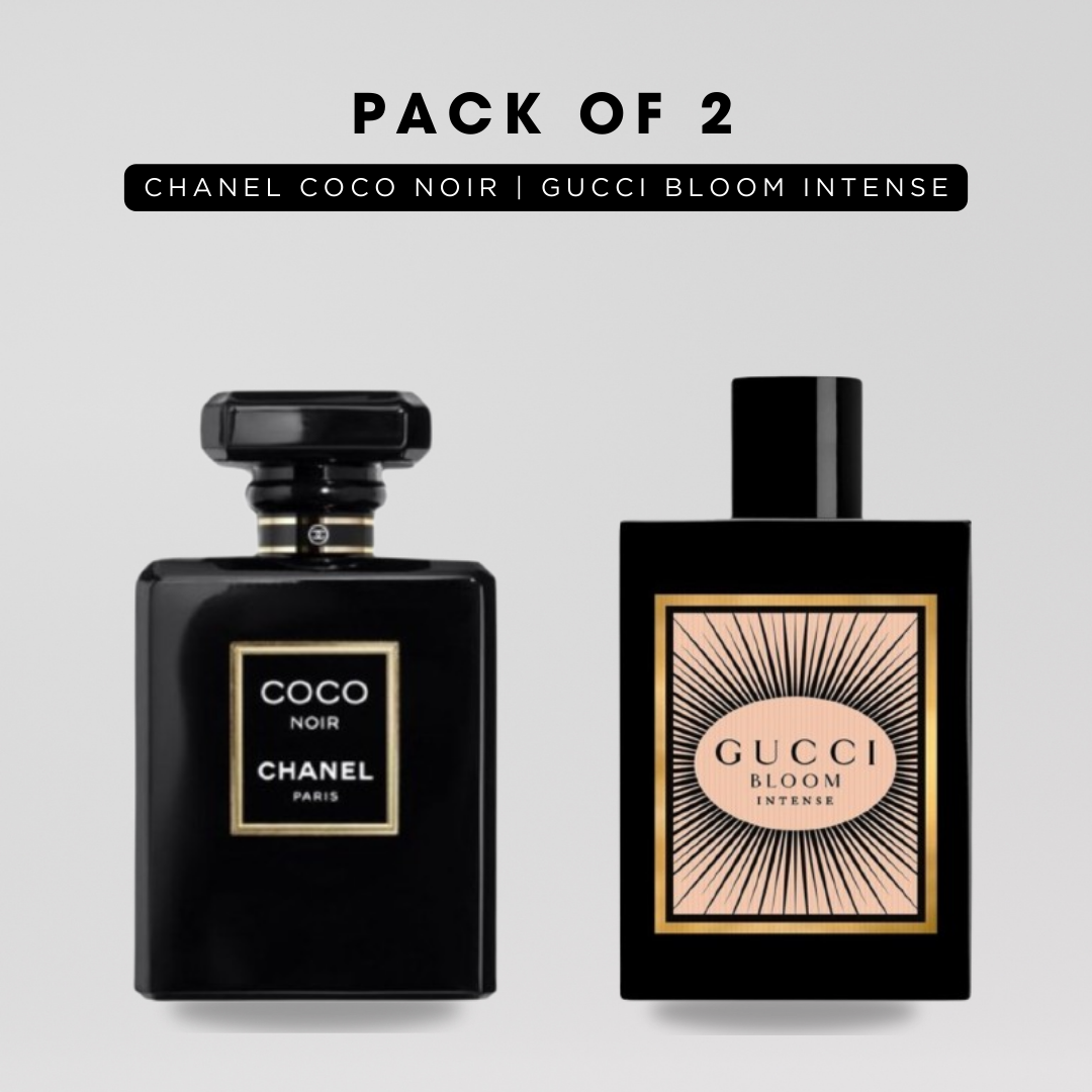 Pack of 2: Channel coco nior, Gucci Bloom intense