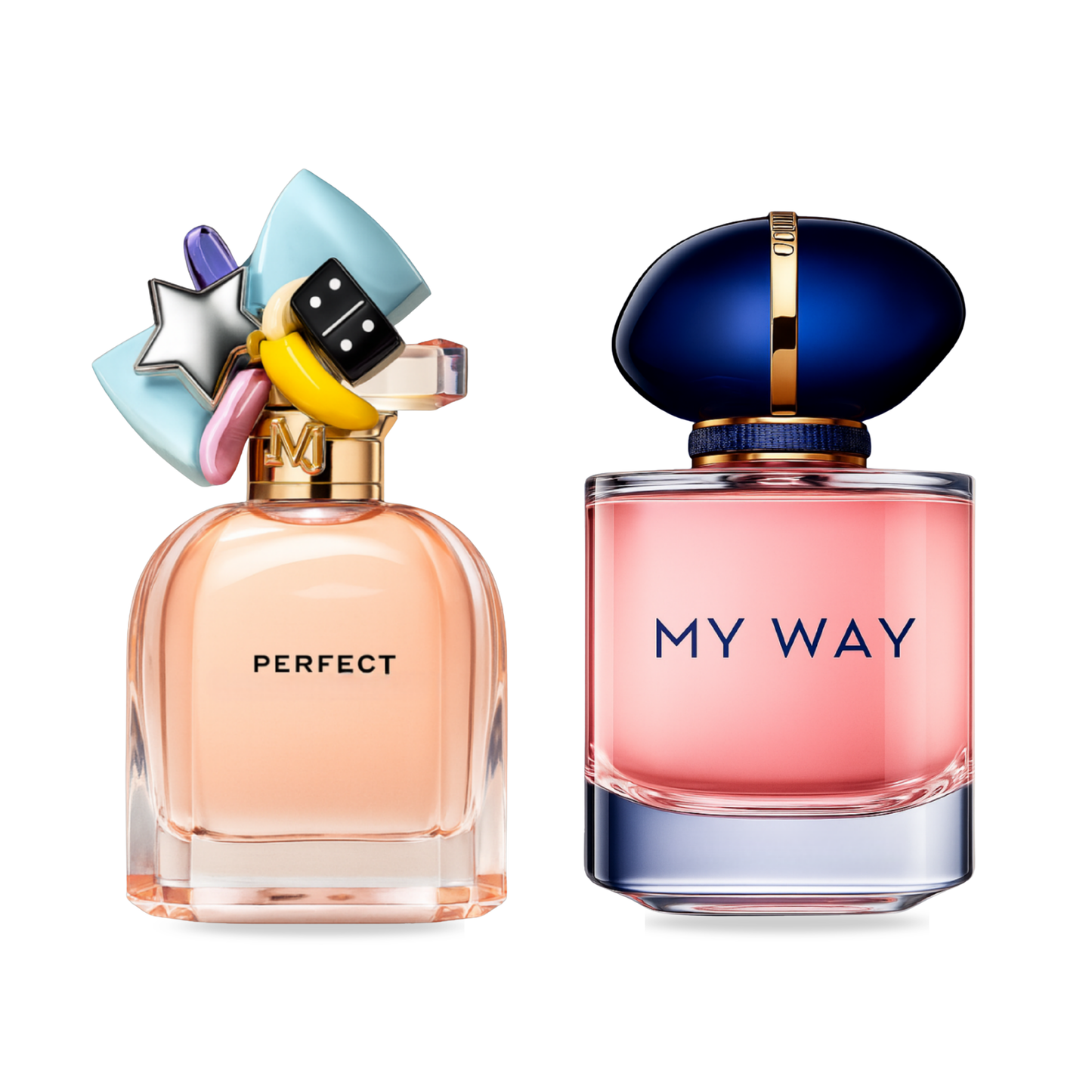 Pack of 2: Marc jacobs perfect, Giorgio armani my way