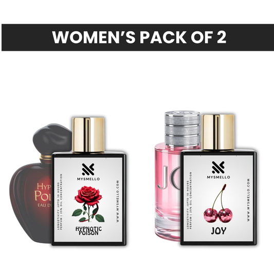 Pack of 2 for women: diore hypnotic poison, diore poison girl