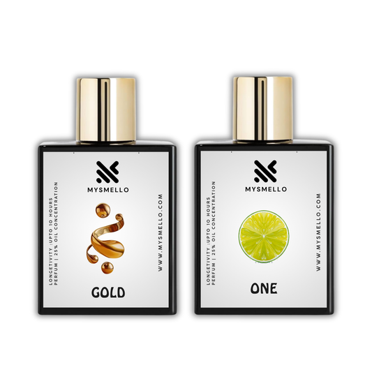 Pack of 2: Mysmello gold, Mysmello one