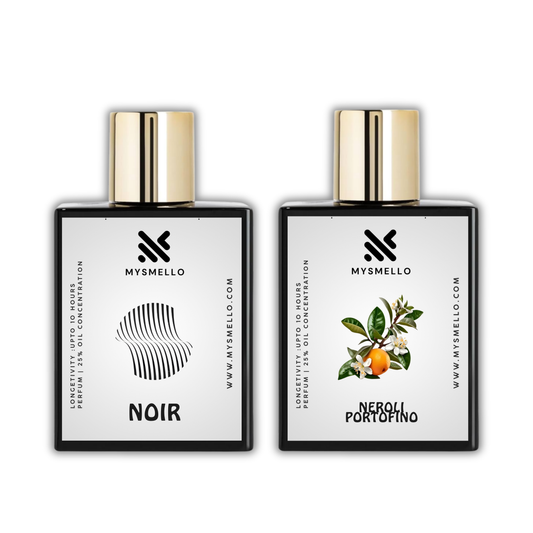 Pack of 2: Mysmello noir, Mysmello neroli
