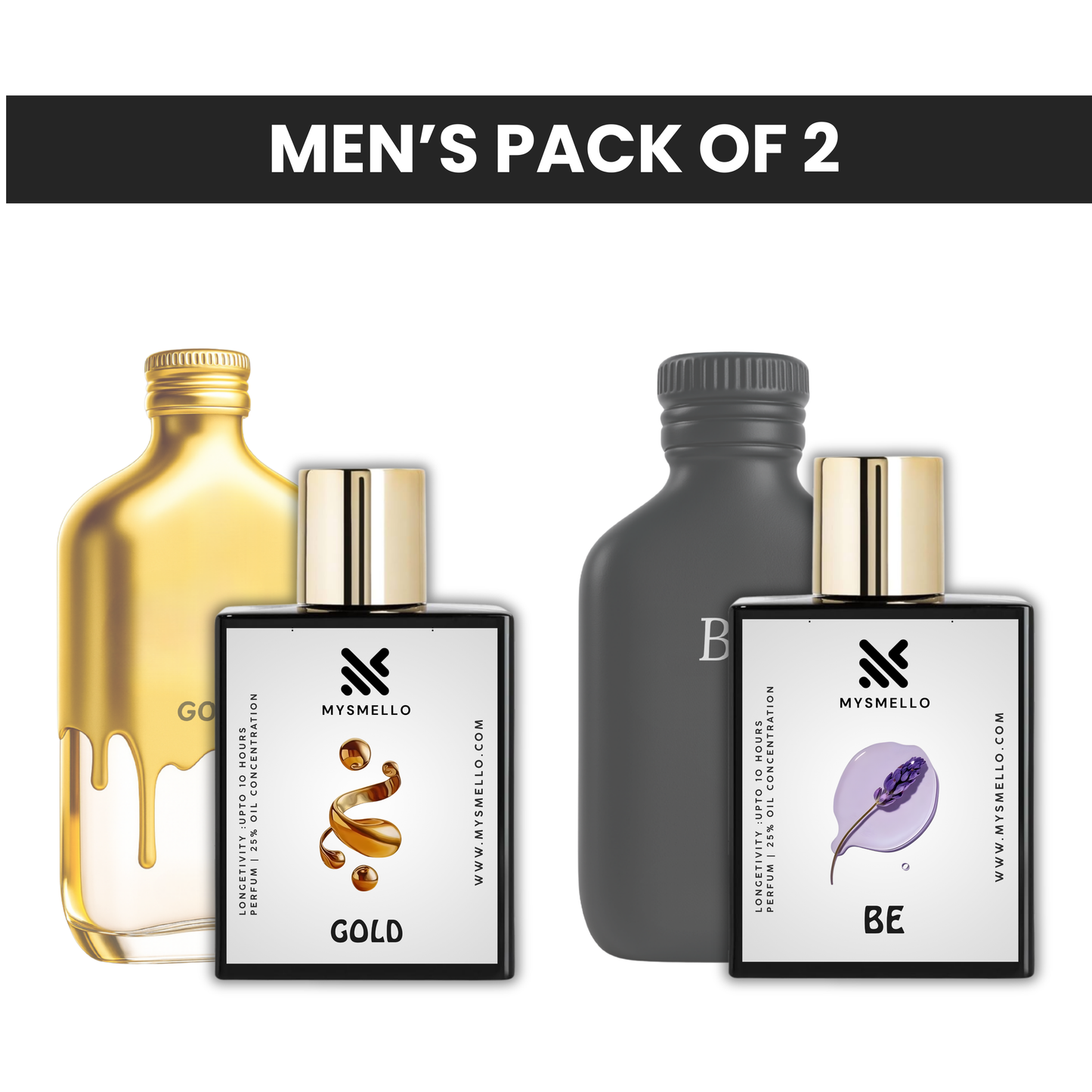 Pack of 2: Calvin klein  gold, Calvin klein be