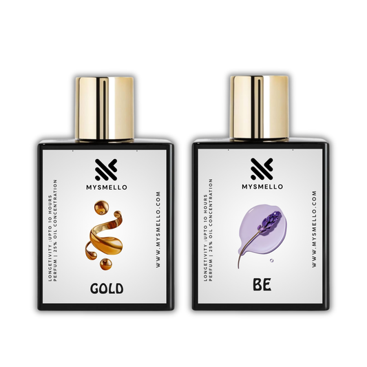 Pack of 2: Mysmello  gold, Mysmello be