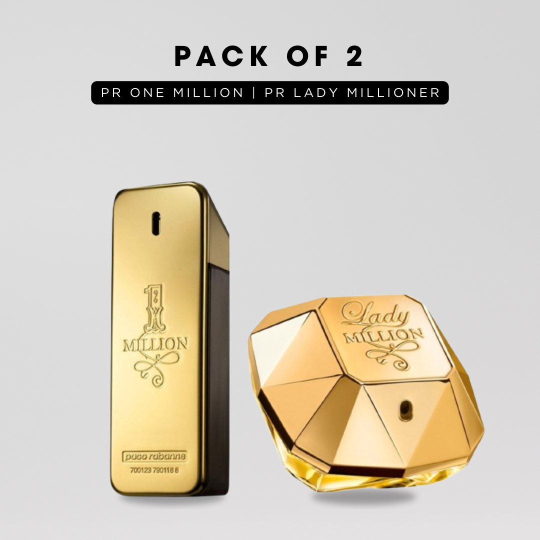 Pack of 2: PR one million, PD lady millioner