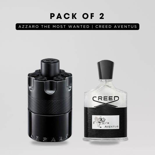 Pack of 2: Azzaro the most wanted, Creed aventus