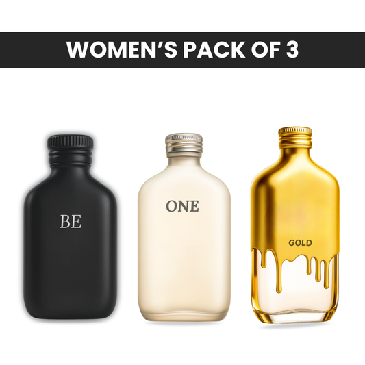 Pack of 3: Calvin klein be, Calvin klein one, Calvin klein gold