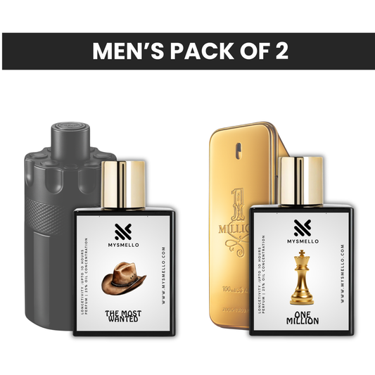 Pack of 2 for men: Azzaro the most wanted, PR one million