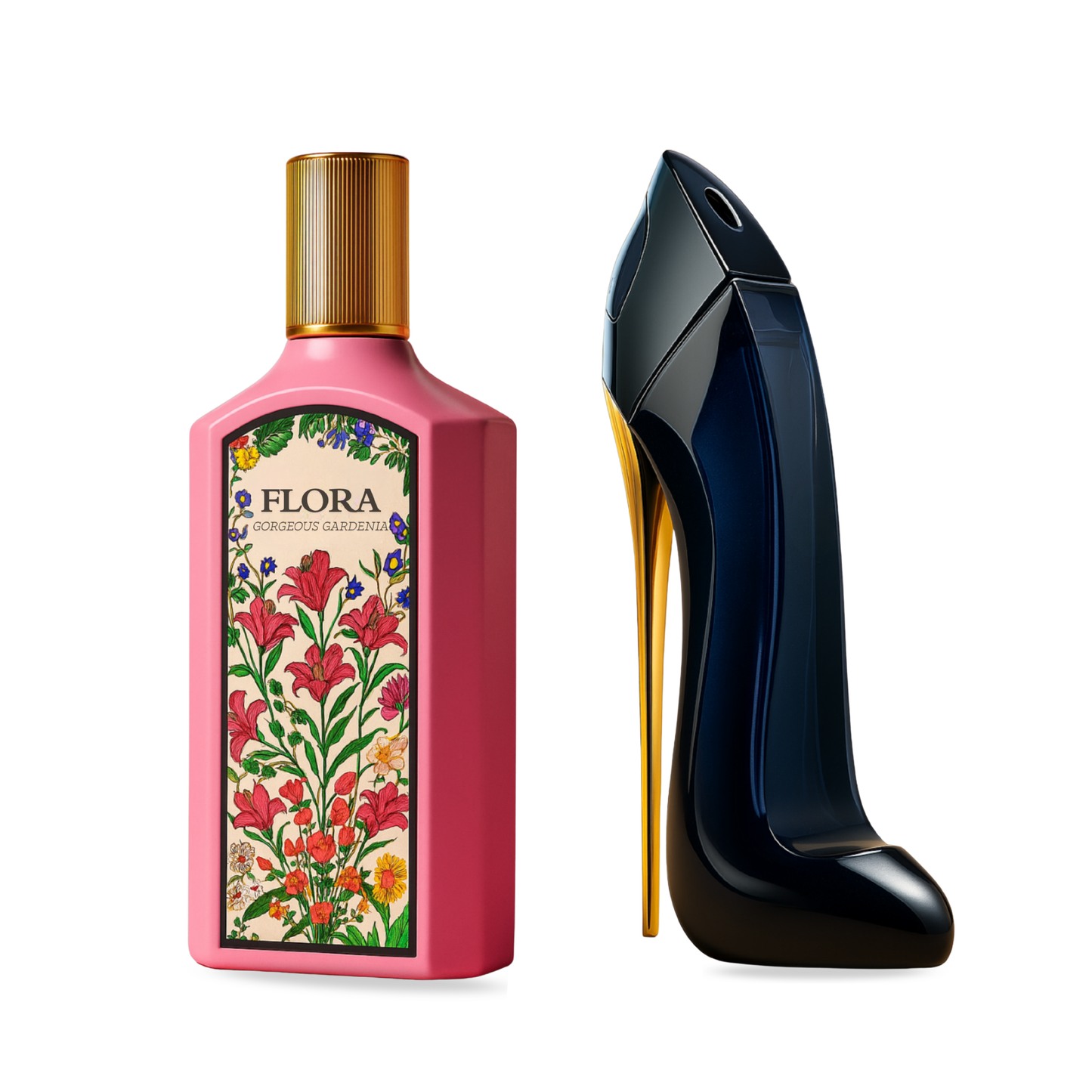 Pack of 2 for women: Gucci Flora, CH good girl