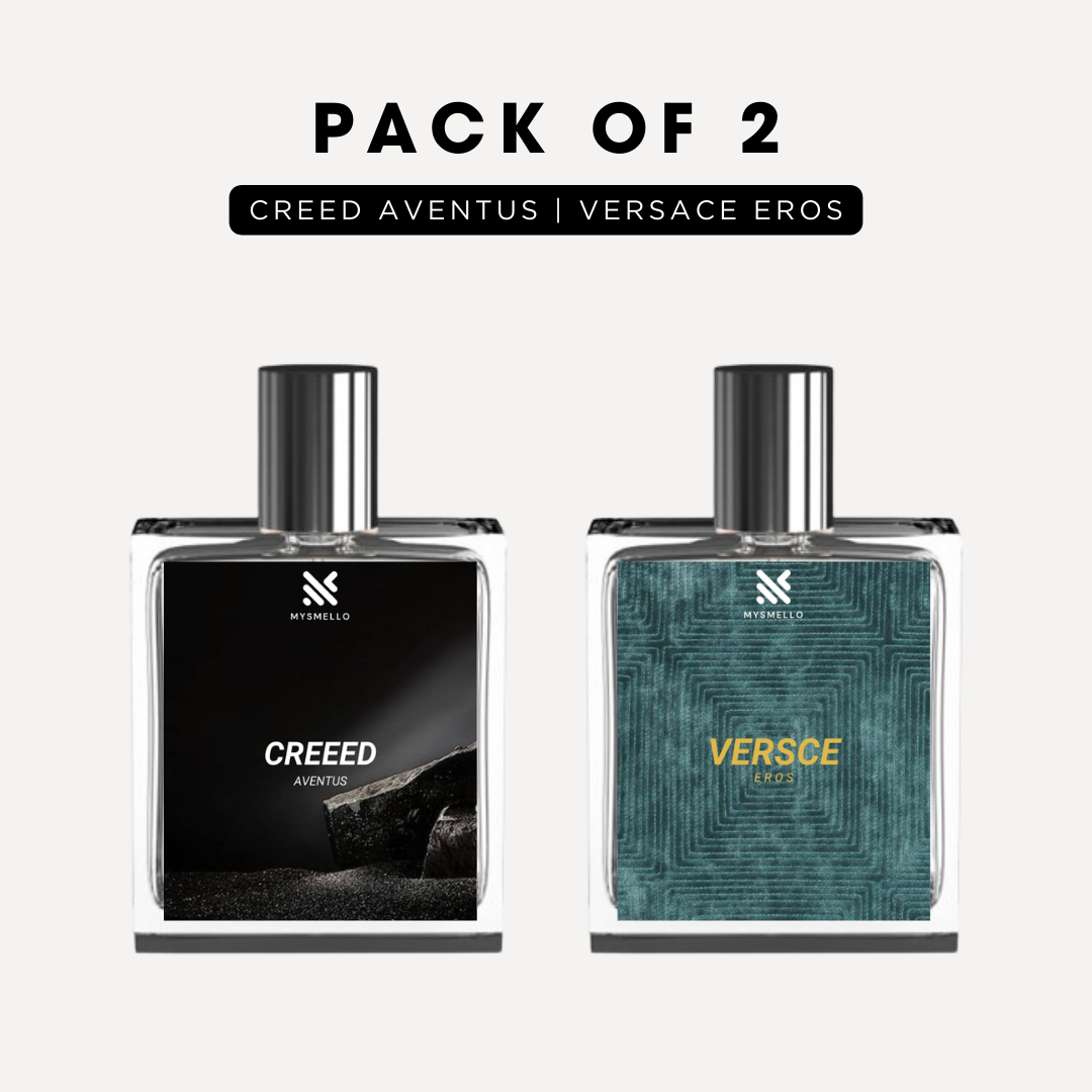 Pack of 2 for men: Creed aventus, Versace eros