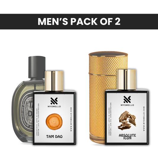Pack of 2 for men: Diptyque tam dao, Dunhill absolute icon