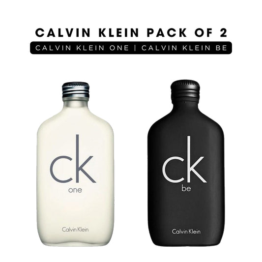 Calvin klein pack of 2: Calvin klein one, Calvin klein be