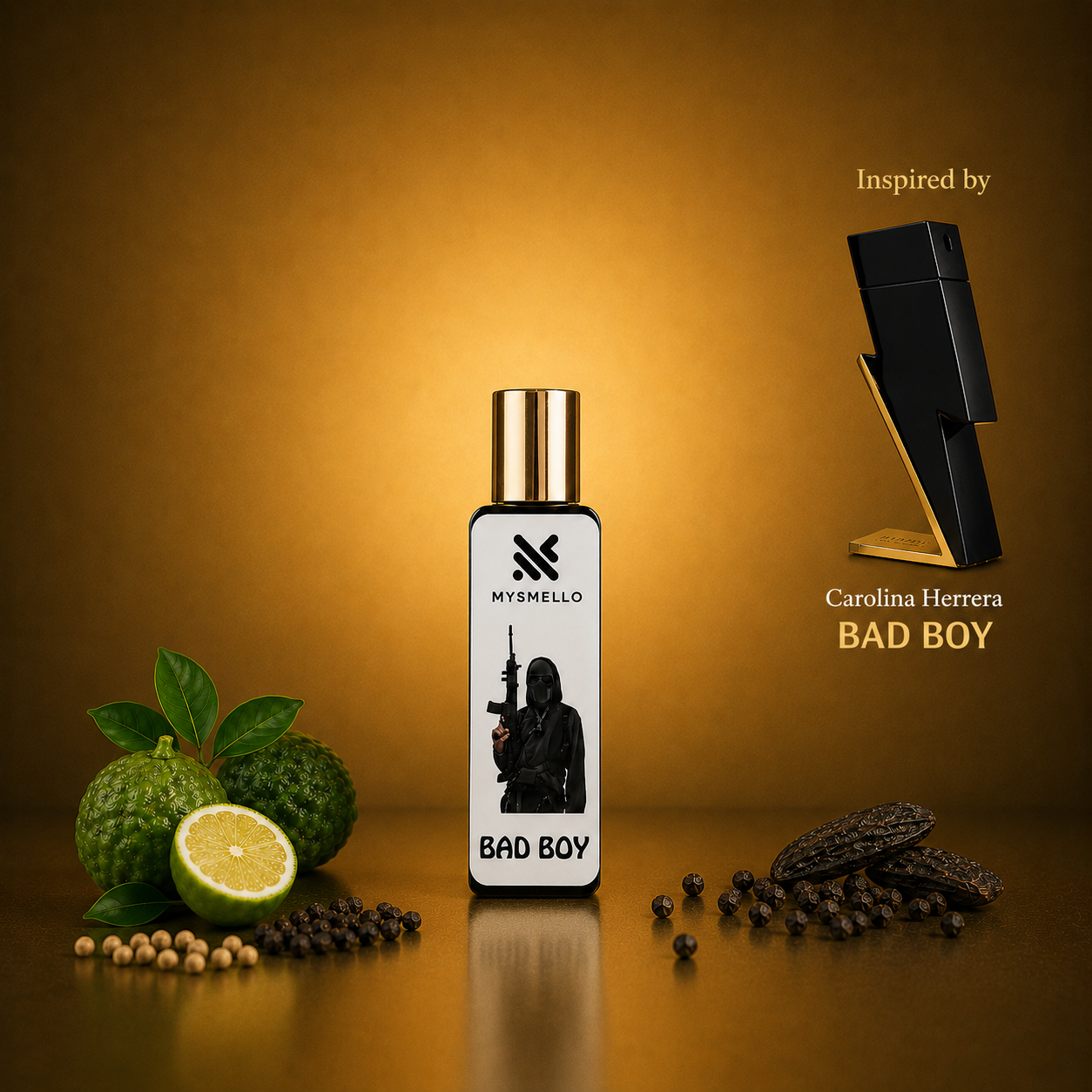 Carolina Herrera bad boy perfume for men