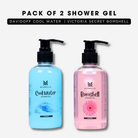 Pack of 2 Shower gel Davidoff cool water, Victoria secret Bomshell