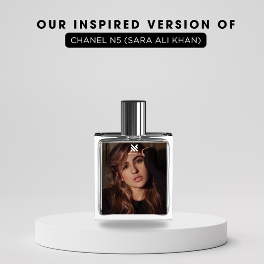 Sara ali khan Mysmelloe N5 perfume