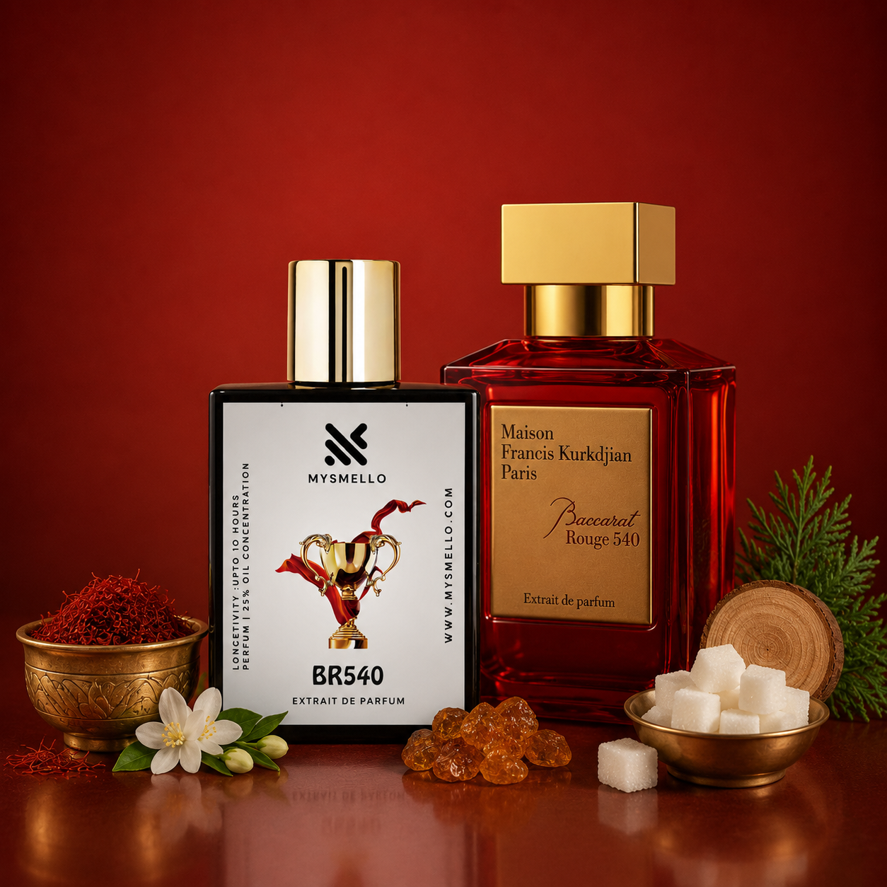 Baccarat Rouge 540 perfume for women