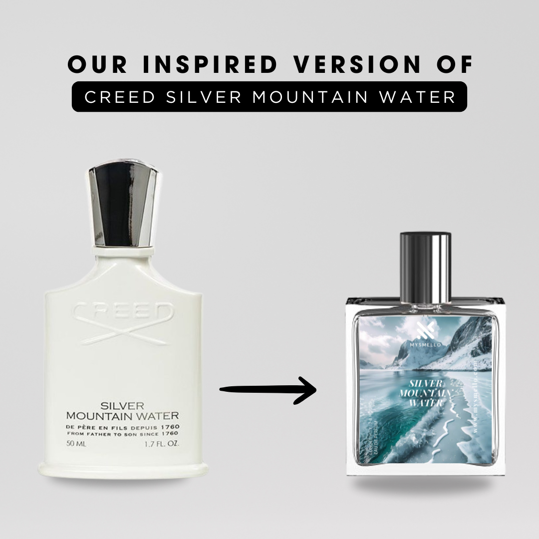 Creed silver mountain water perfume for men