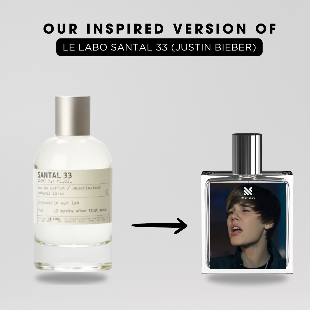 Justin bieber le labo santal 33 perfume