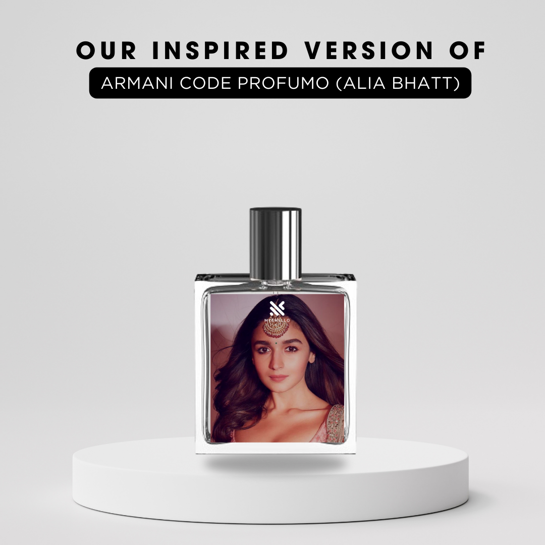 Alia bhatt armani code profumo perfume