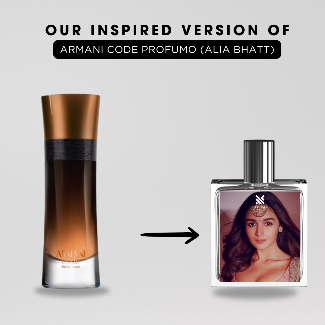 Alia bhatt armani code profumo perfume