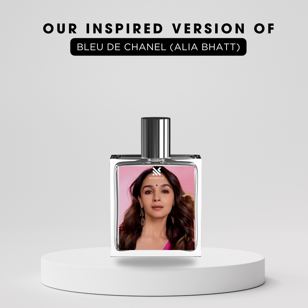 Alia bhatt bleu de channel perfume