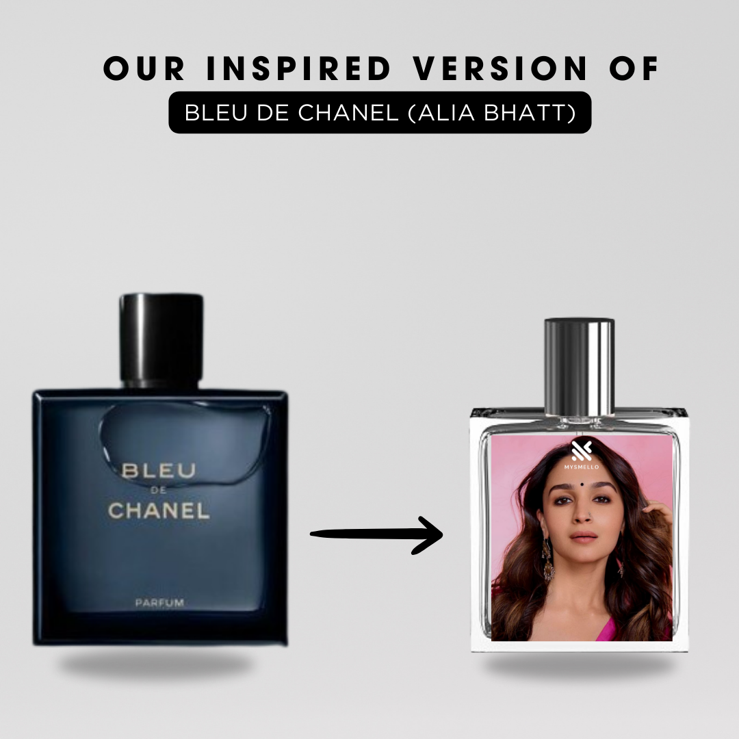 Alia bhatt bleu de channel perfume