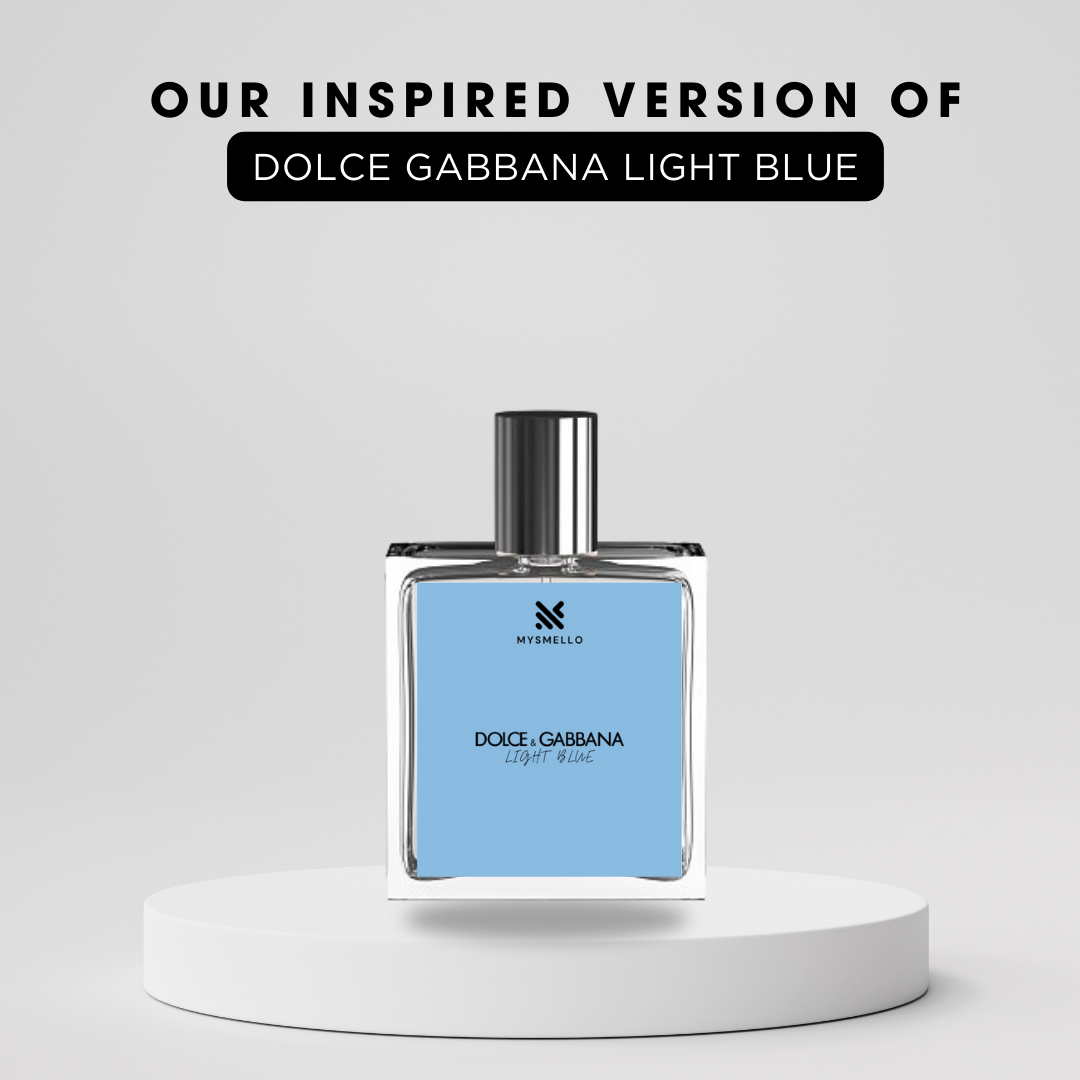 Dolce gabana light blue perfume for men