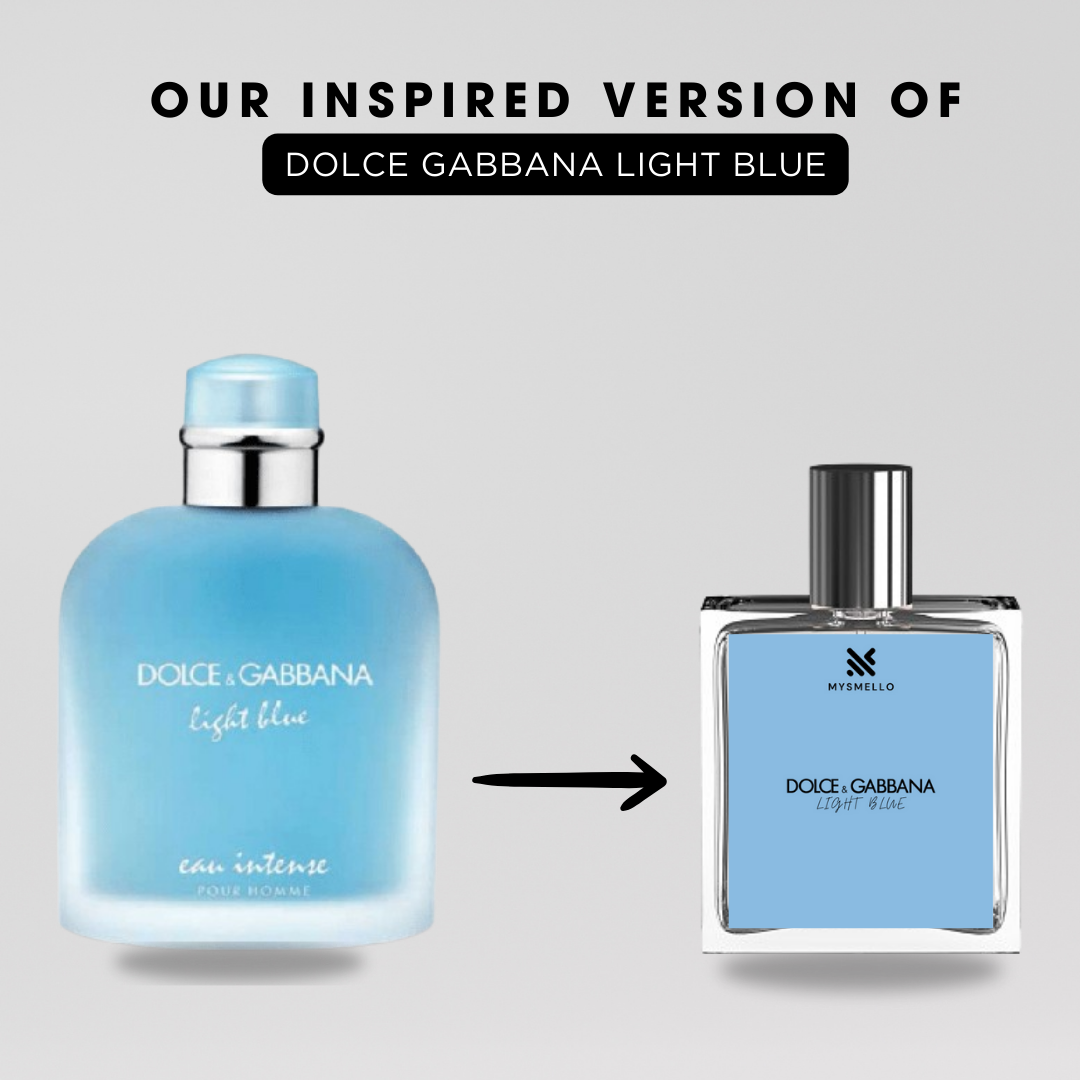 Dolce gabana light blue perfume for men