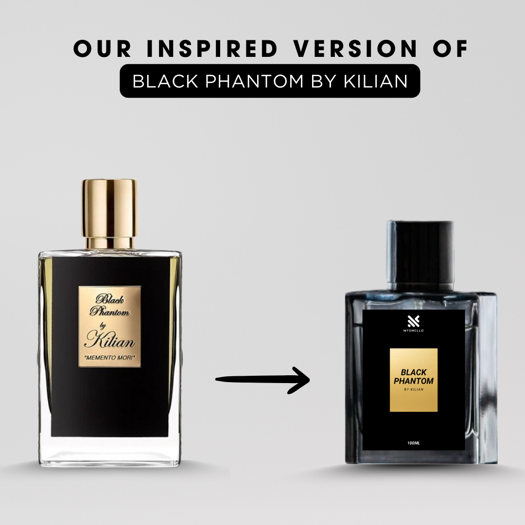 Kilian's black phantom perfume for men