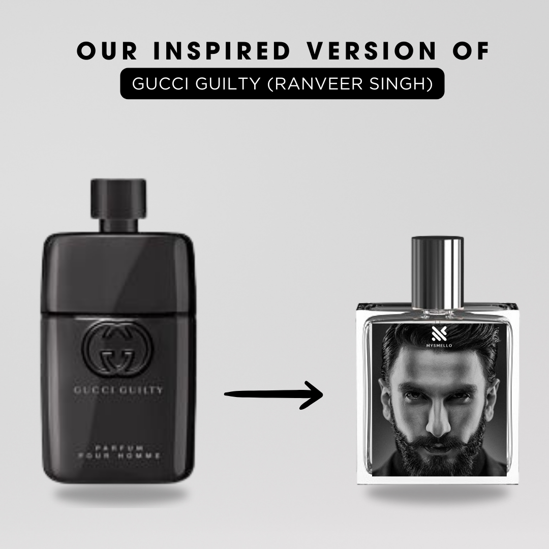 Ranveer singh gucci guilty perfume