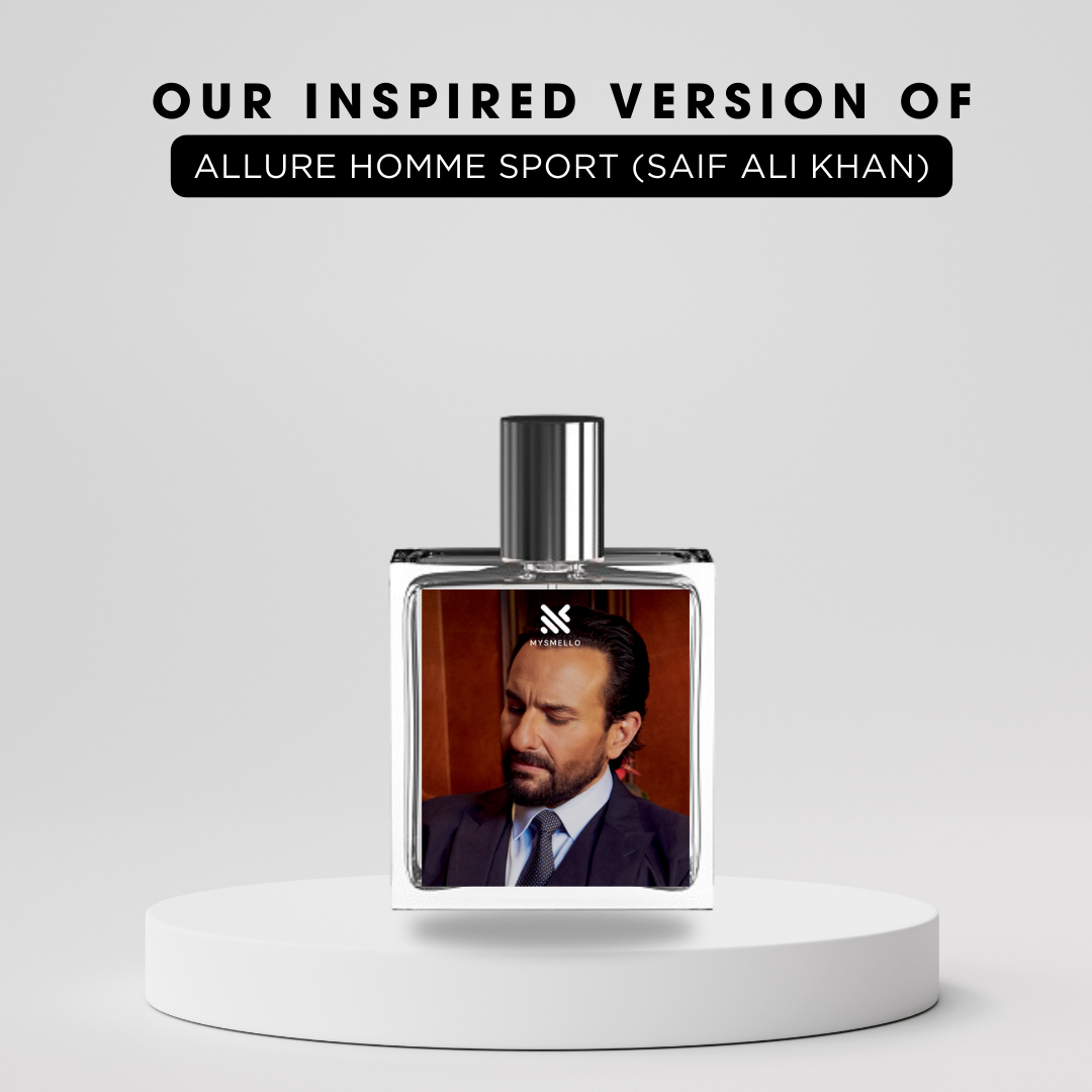 Saif ali khan channel allure homme sports perfume