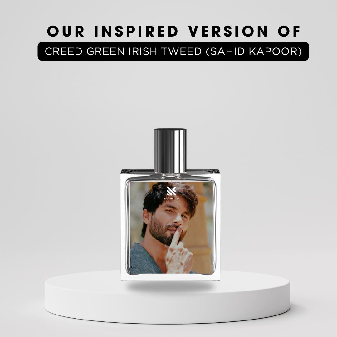 Shahid kapoor creed green irish tweed perfume