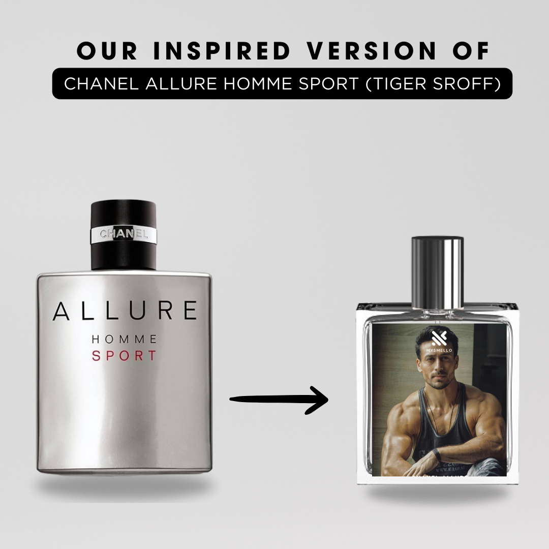 Tiger sroff channel allure homme sport perfume